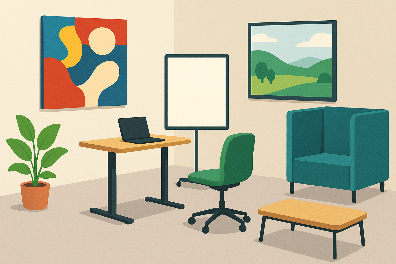 社員の創造性を高めるアート・家具の戦略的選定基準