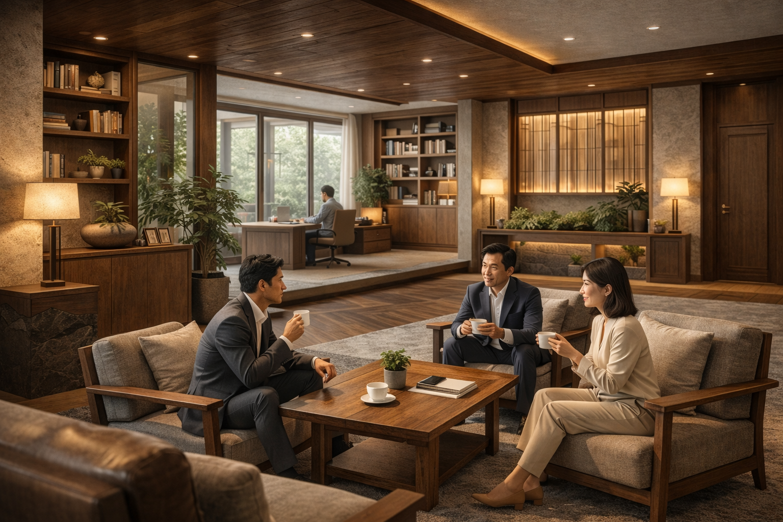 触覚に訴える「マテリアルの重厚感」による心理的安定