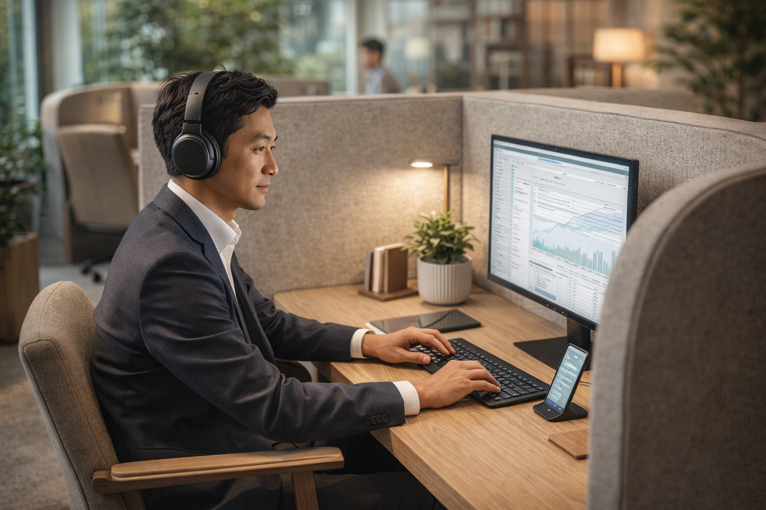 視覚疲労を戦略的に取り除く「光のグラデーション設計」