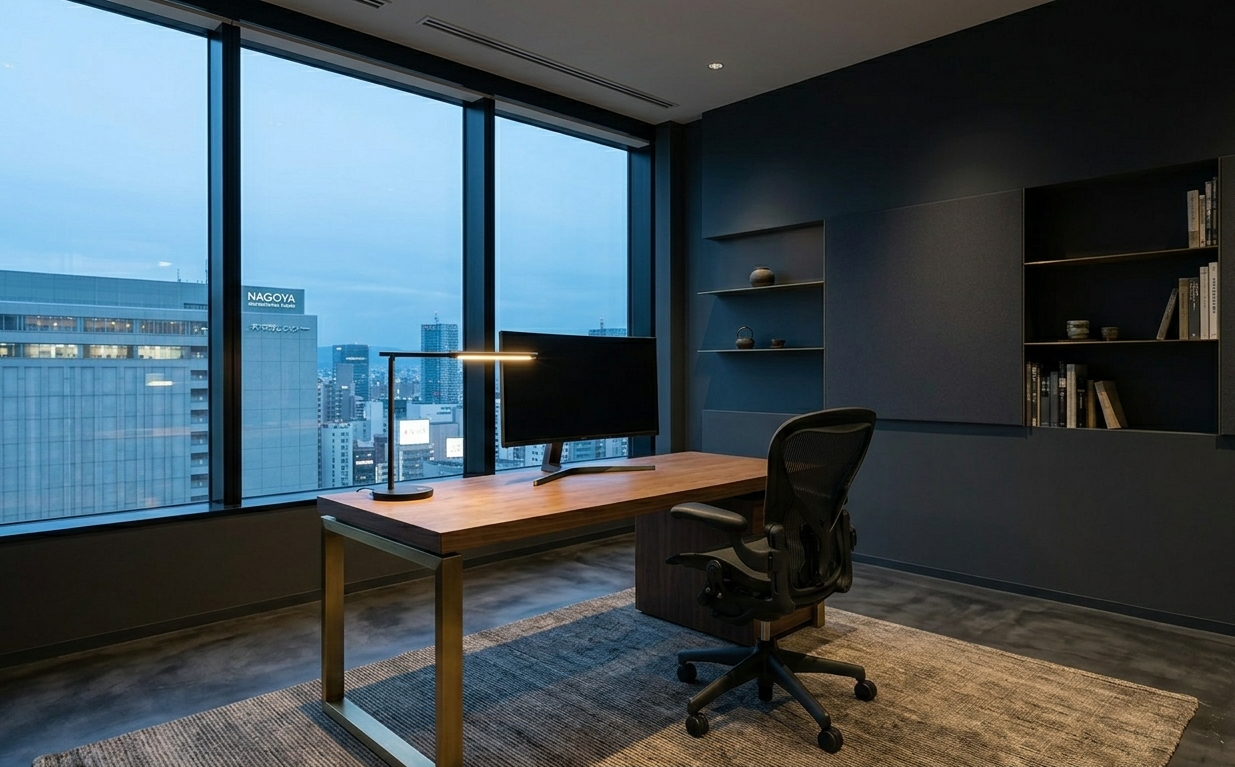 集中と余白。思考を深める「ミニマルなワークステーション」