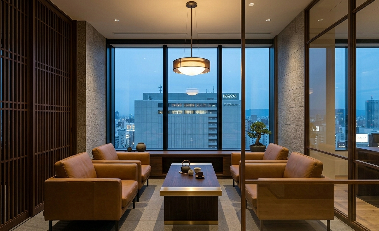 信頼と品格。士業・コンサルに選ばれる「静謐な応接空間」