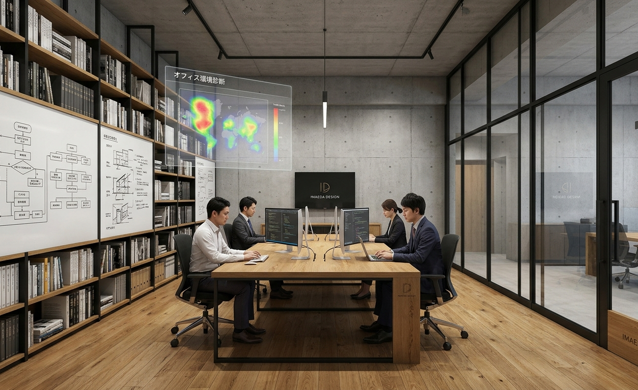 データの裏付けによる、生産性を追求したオフィスデザイン