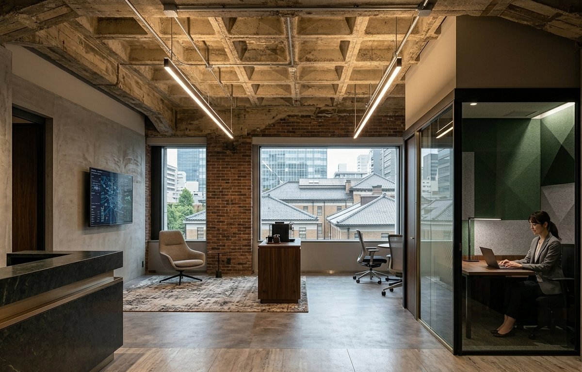 丸の内の築古ビルを「高付加価値拠点」へ変えるリノベーション