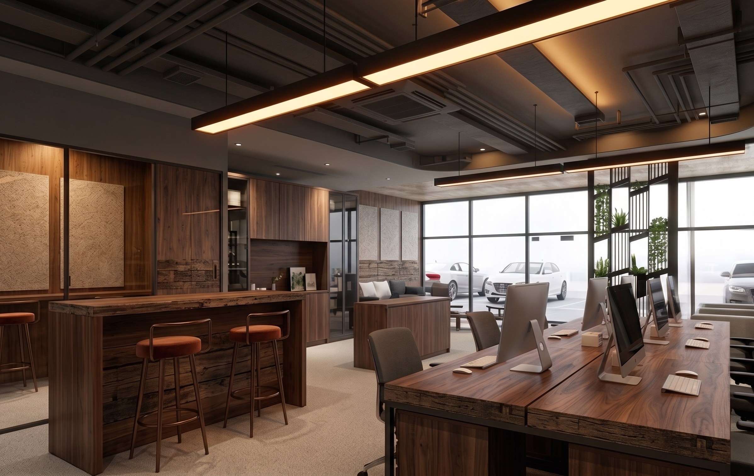 おしゃれなオフィスの事例画像